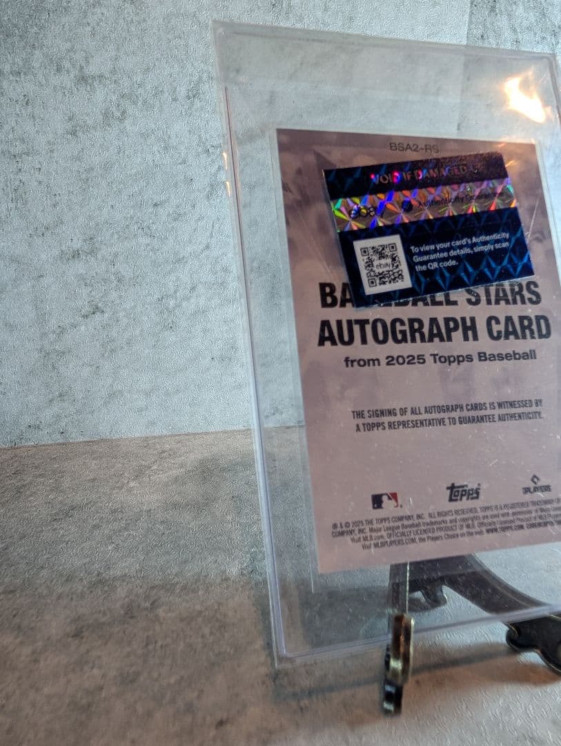 【150枚限定】佐々木朗希 直筆サイン 2025 Topps RC ドジャース