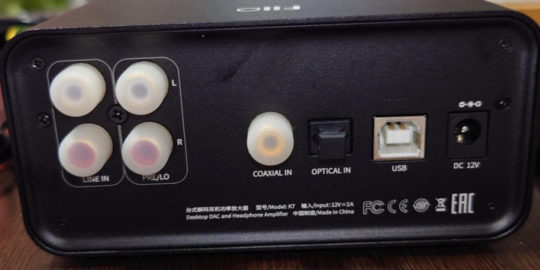 FiiO K7 DAC・ヘッドフォンアンプ