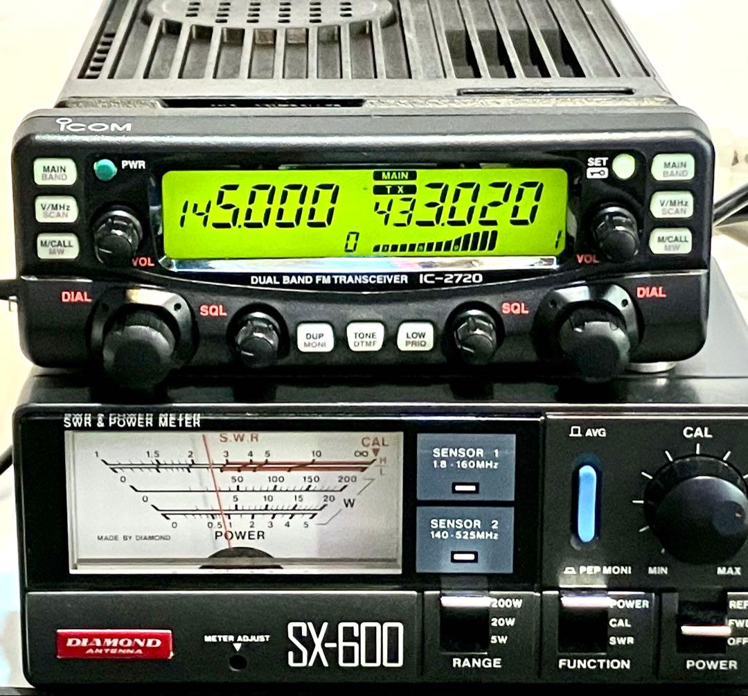 アイコム IC-2720 20w アマチュア無線機