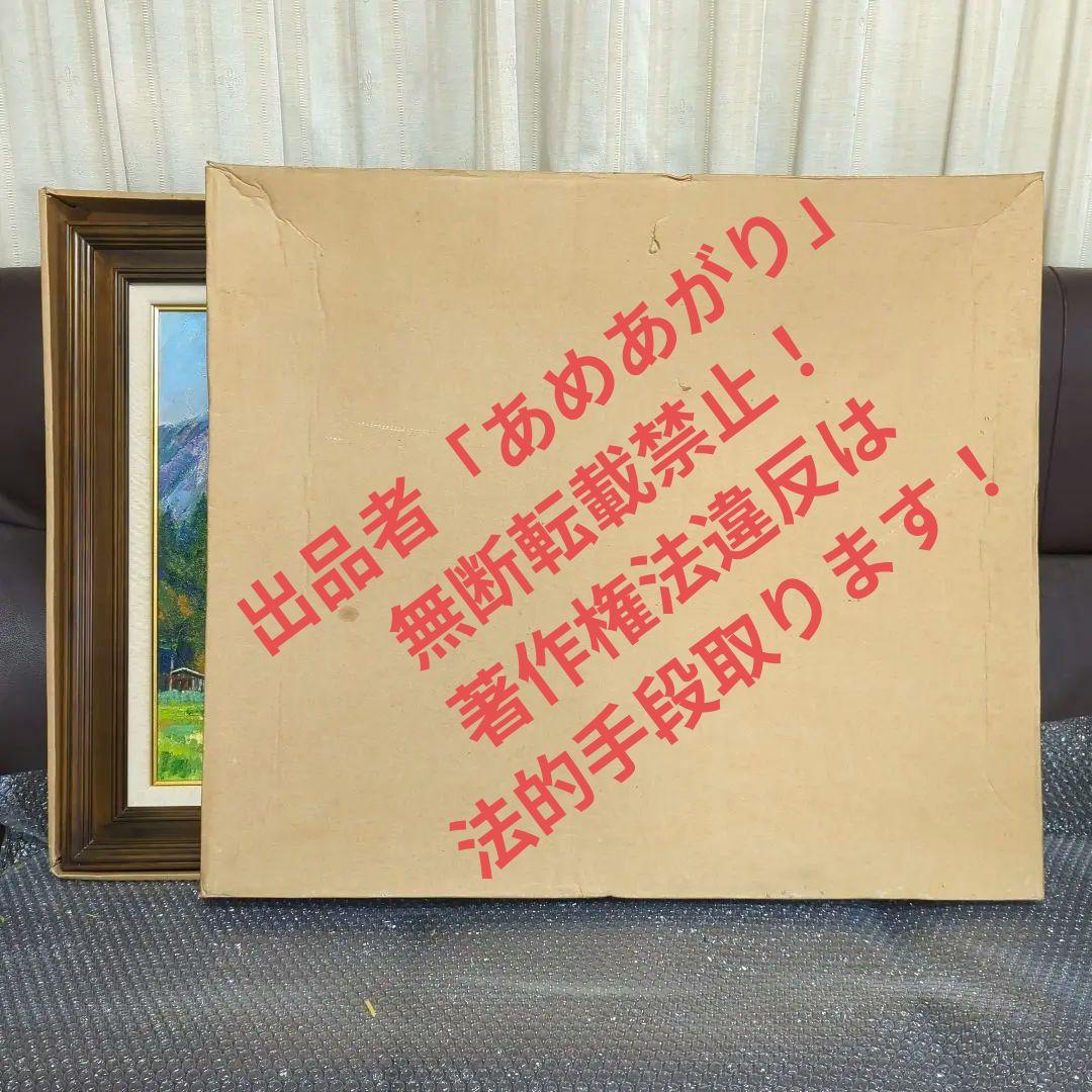 F12号油彩画（額縁入り)No.46