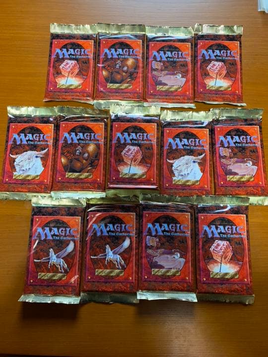 超希少！　MTG 第4版英語　未開封パック　13個セット