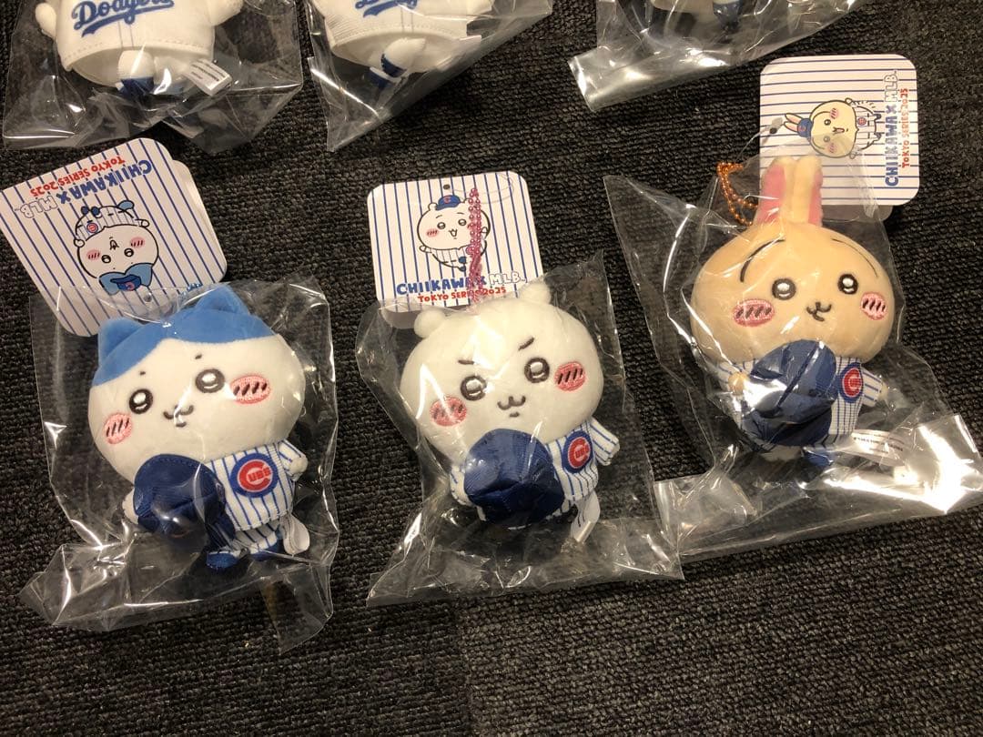 ★新品MLB WORLD TOUR TOKYOちいかわマスコット全種６個セット