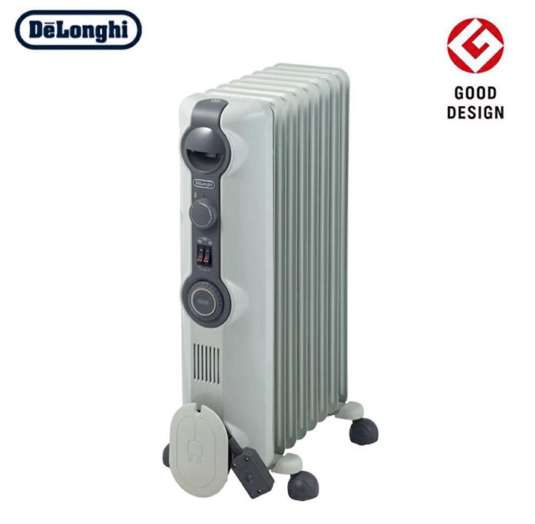 【新品・未使用品】DeLonghi オイルヒーター 最大1200W 〜10畳