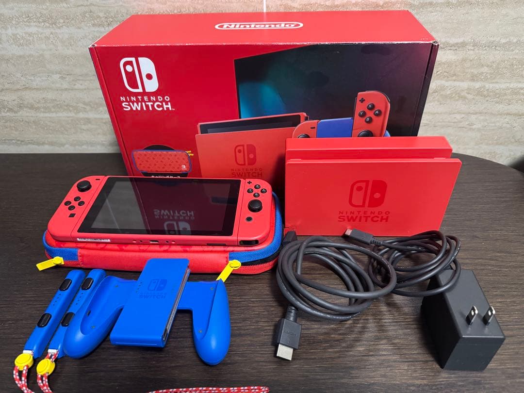 NINTENDO SWITCH マリオ レッド×ブルー セット