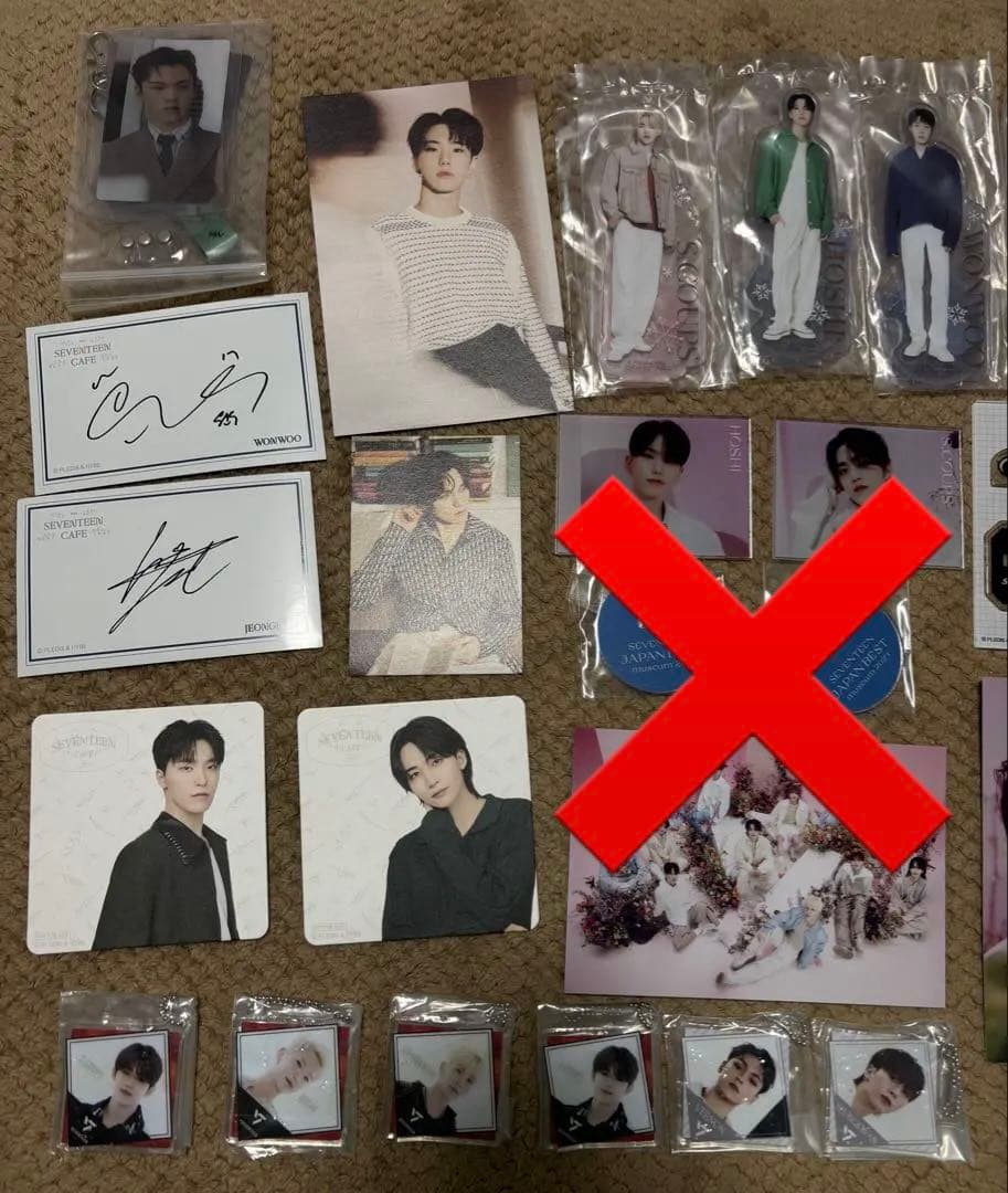 SEVENTEEN トレカ アクスタ ステッカー その他 まとめ売り