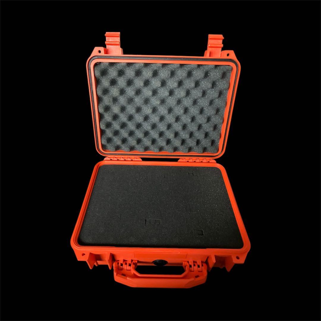 ペリカン1450 Case 防水セキュリティケースオレンジ 旧型