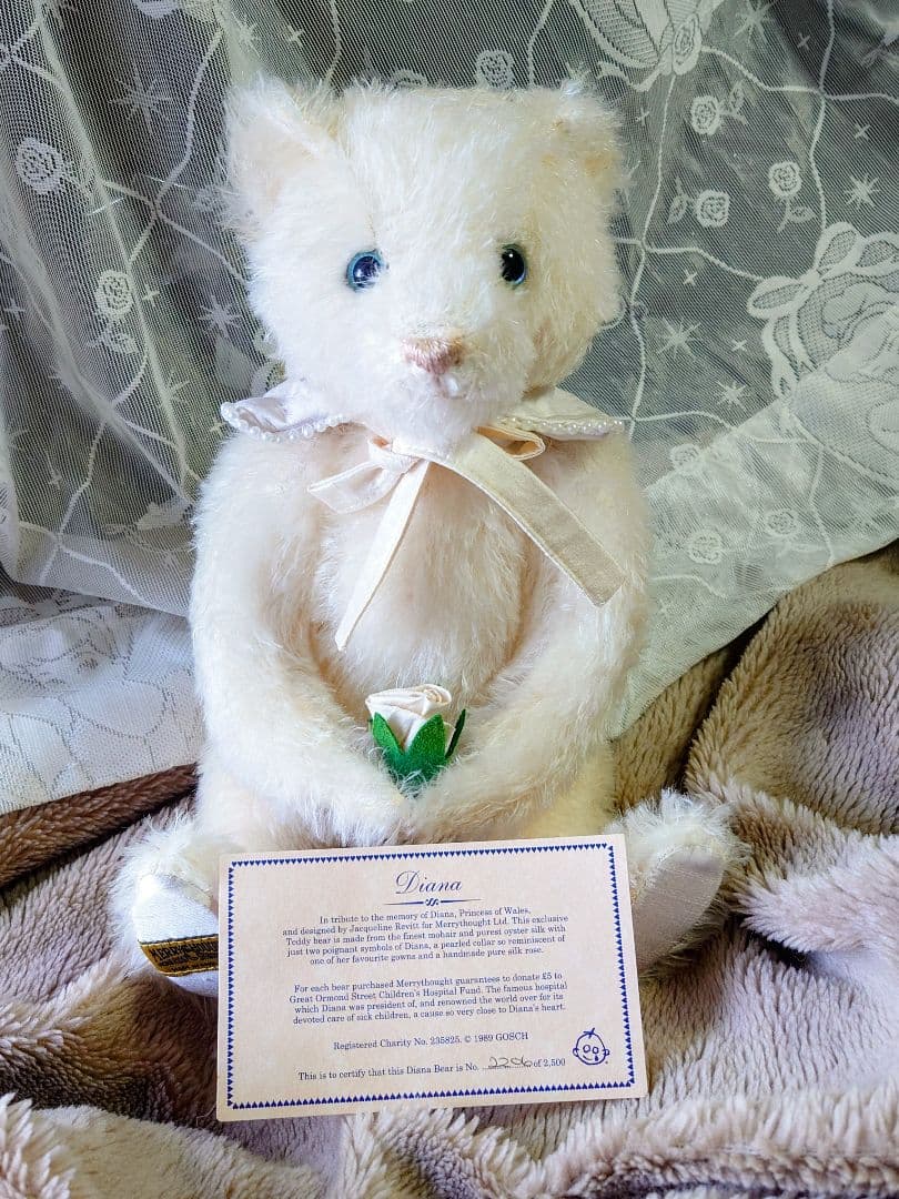 ❤ メリーソート　1998年発売　ダイアナ妃　メモリアルベア ❤