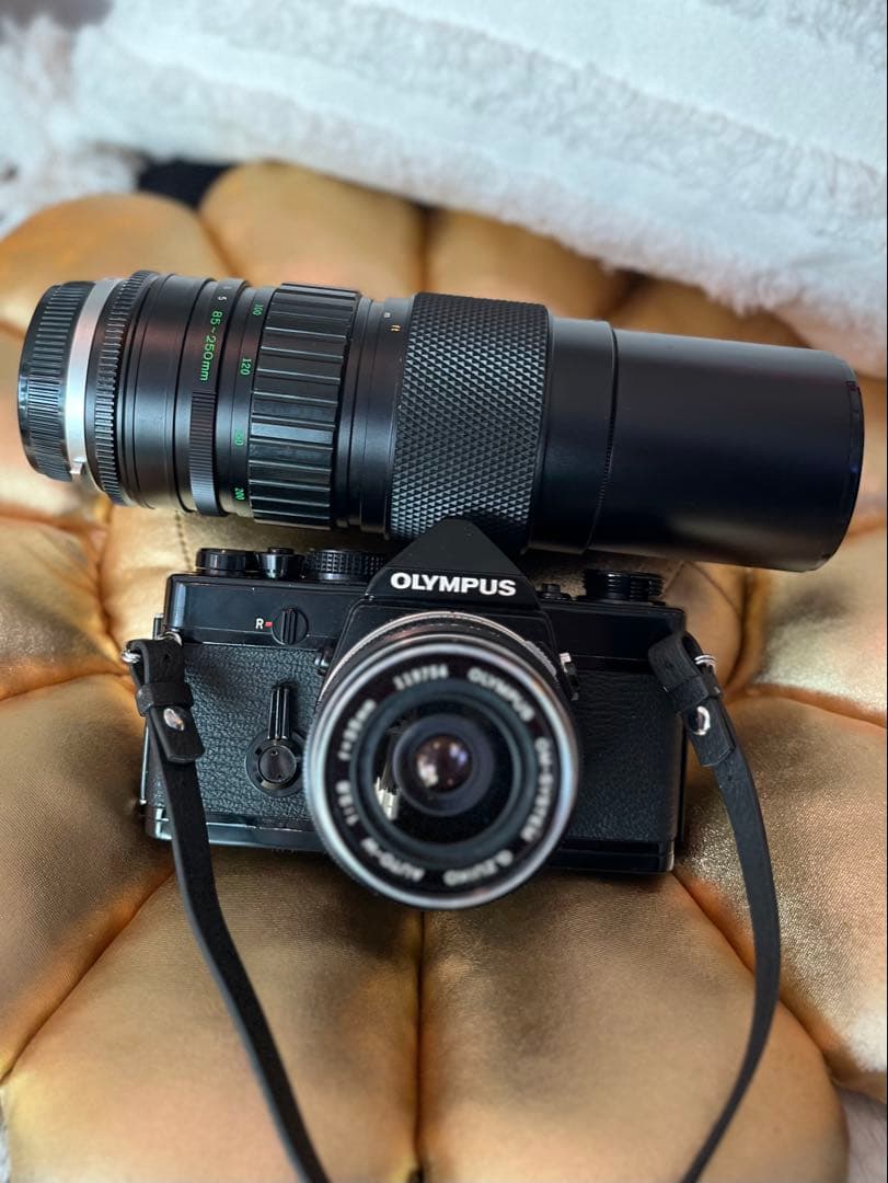 OLYMPUS OM-1 ブラック 35mm F2.8 85-250mm F5