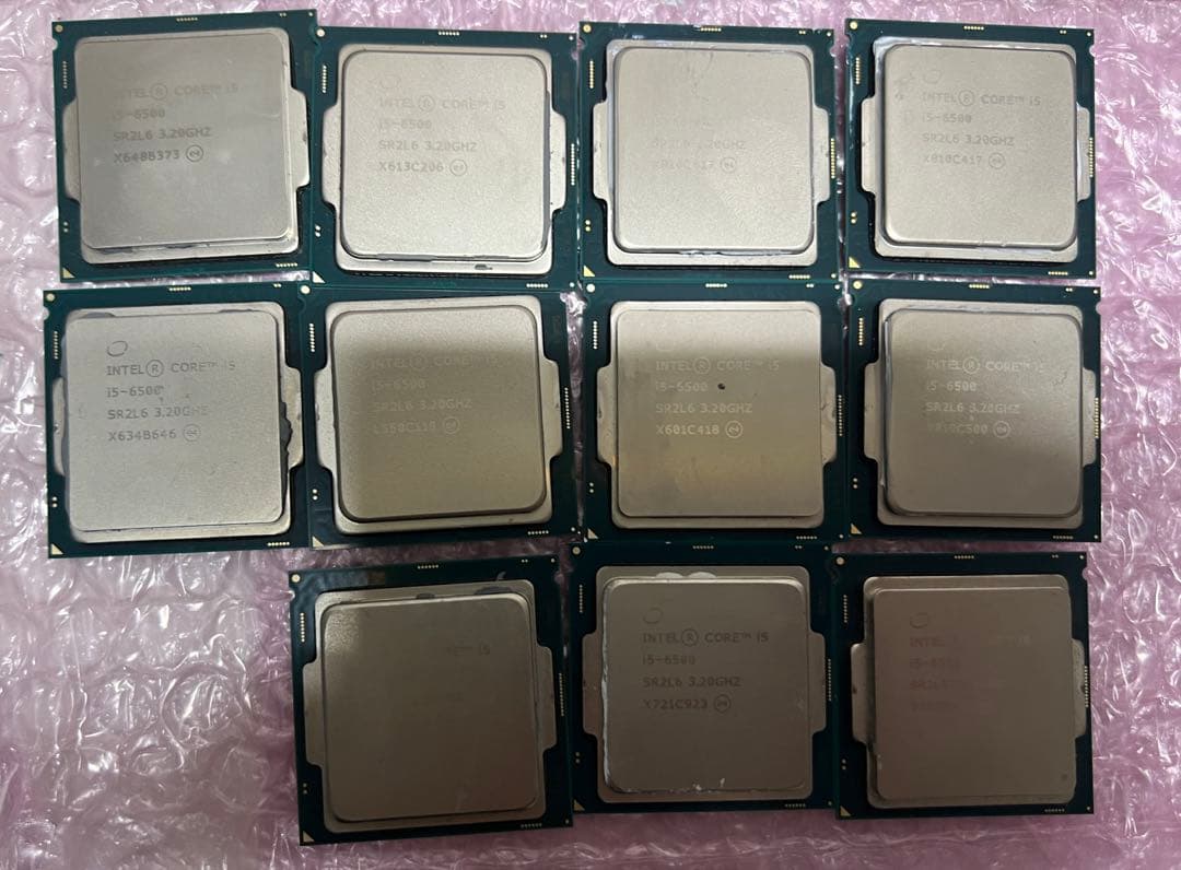 中古 Intel Core i5 6500 計11個セット