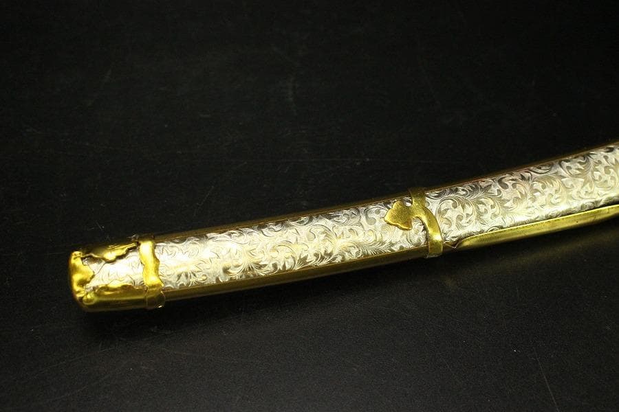 武具甲冑 ミニチュア 飾太刀 日本刀(A979)