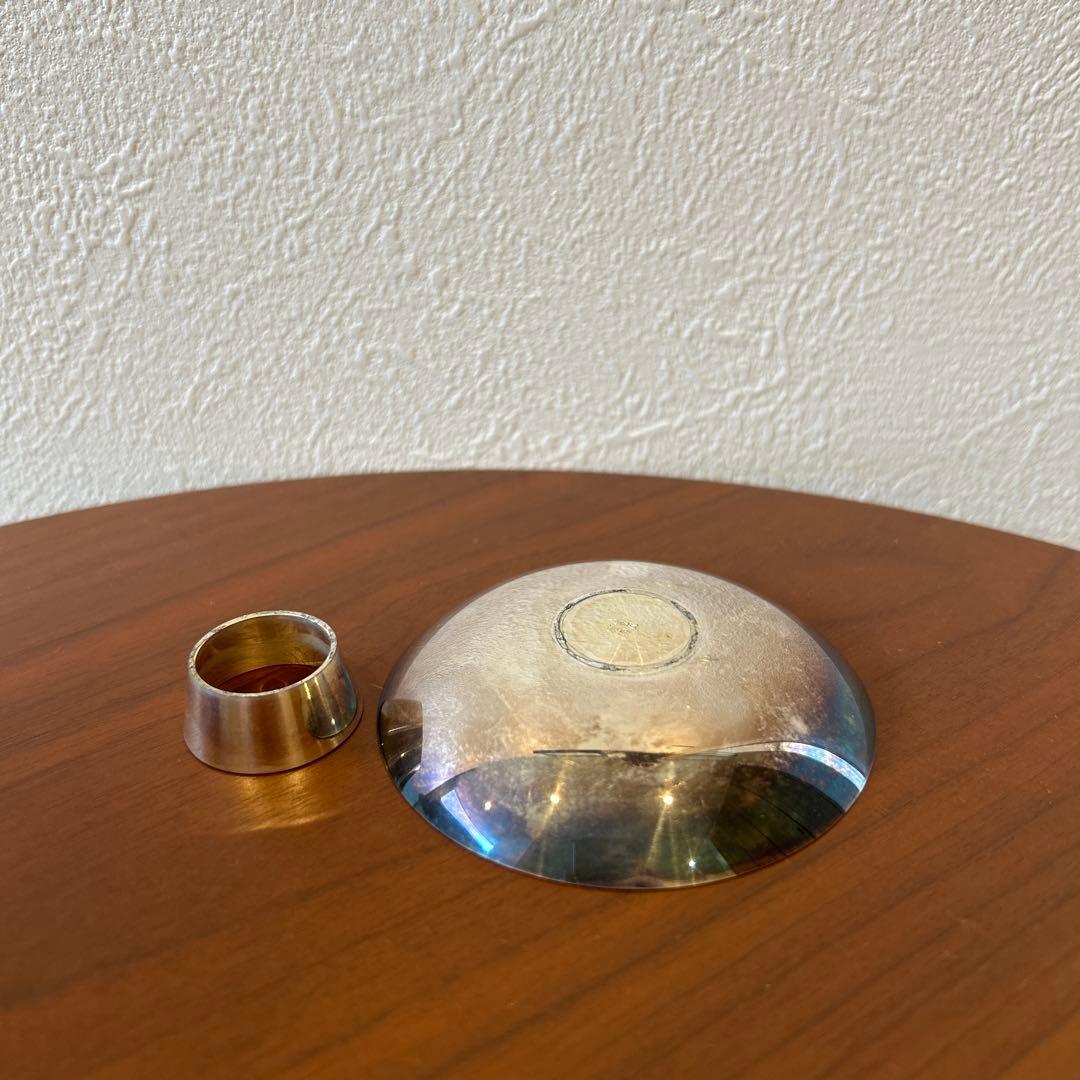 純銀製 銀盃 3点 刻印あり 1000刻印 約215g