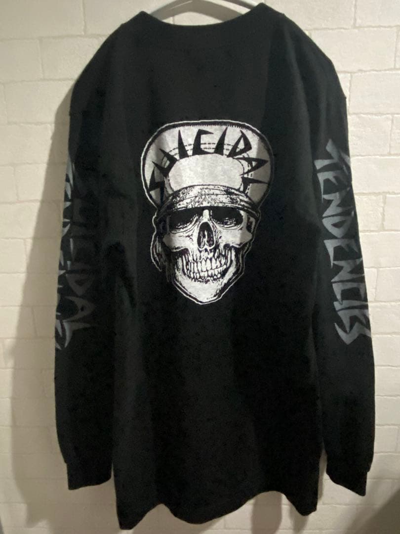 SUICIDAL TENDENCIES 長袖Tシャツ 黒 Sサイズ