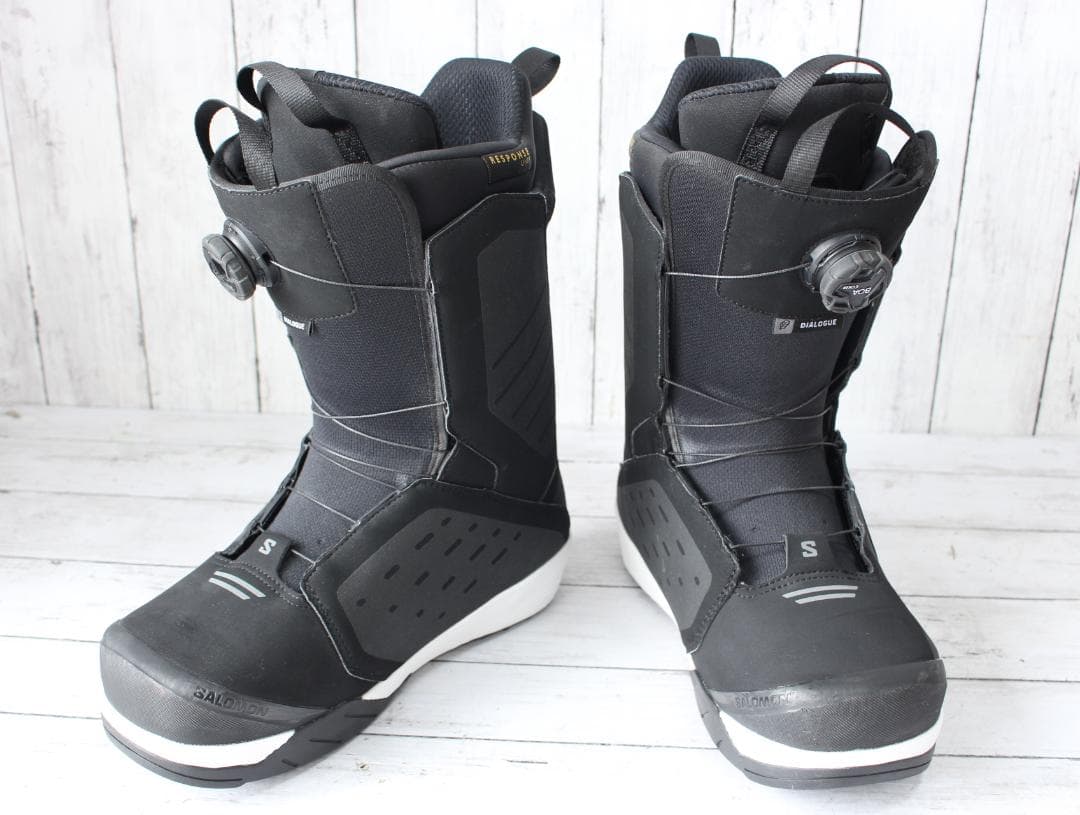 美品 サロモン DIALOGUE DUAL BOA WIDE 27.5cm