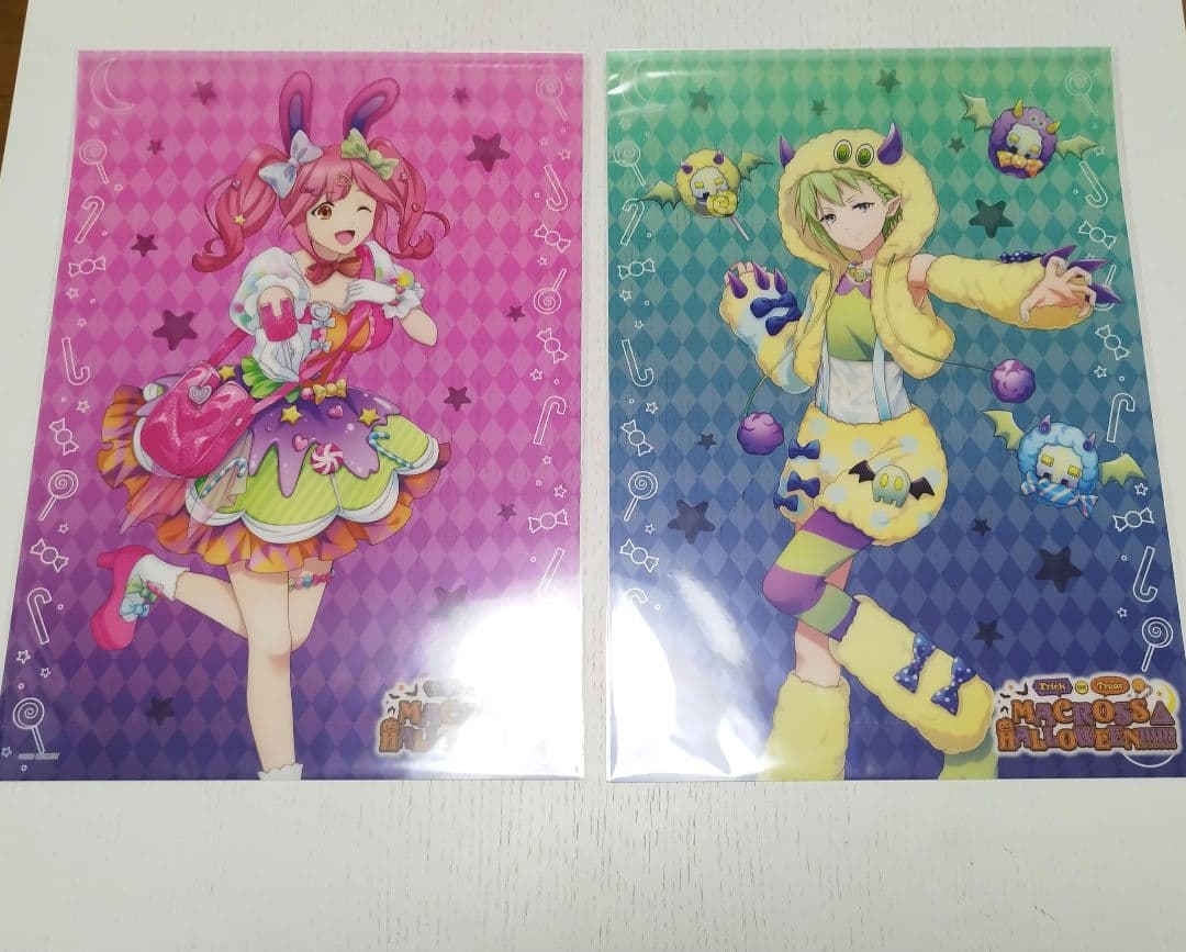 マクロスΔ　【クリアポスター 10枚セット】新品