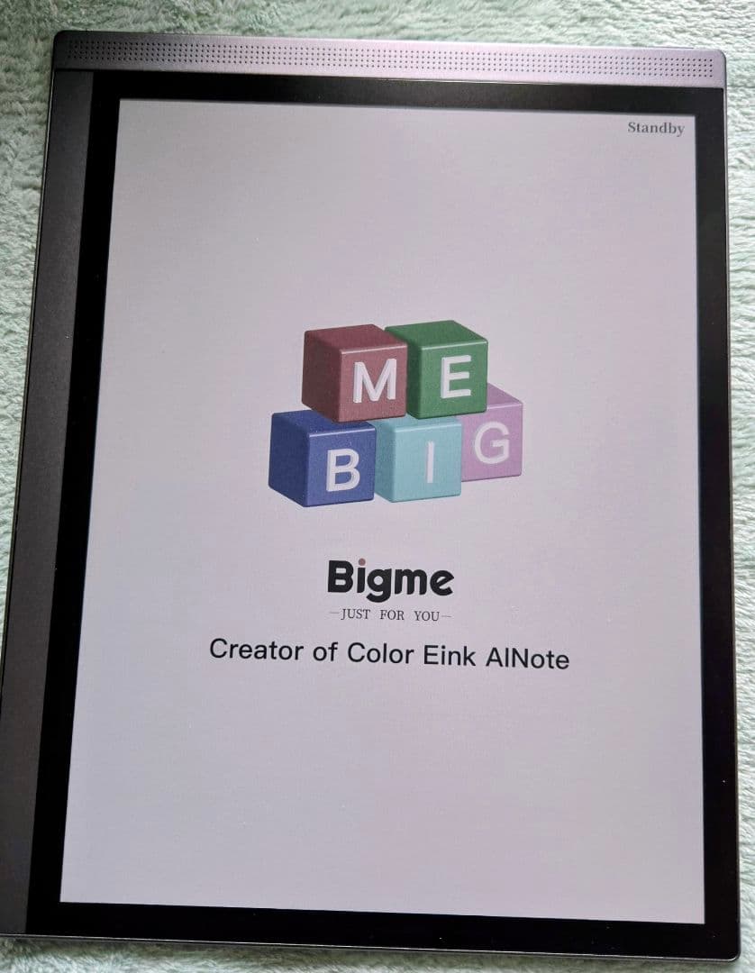 Bigme B105C カラーE-ink　Android14搭載