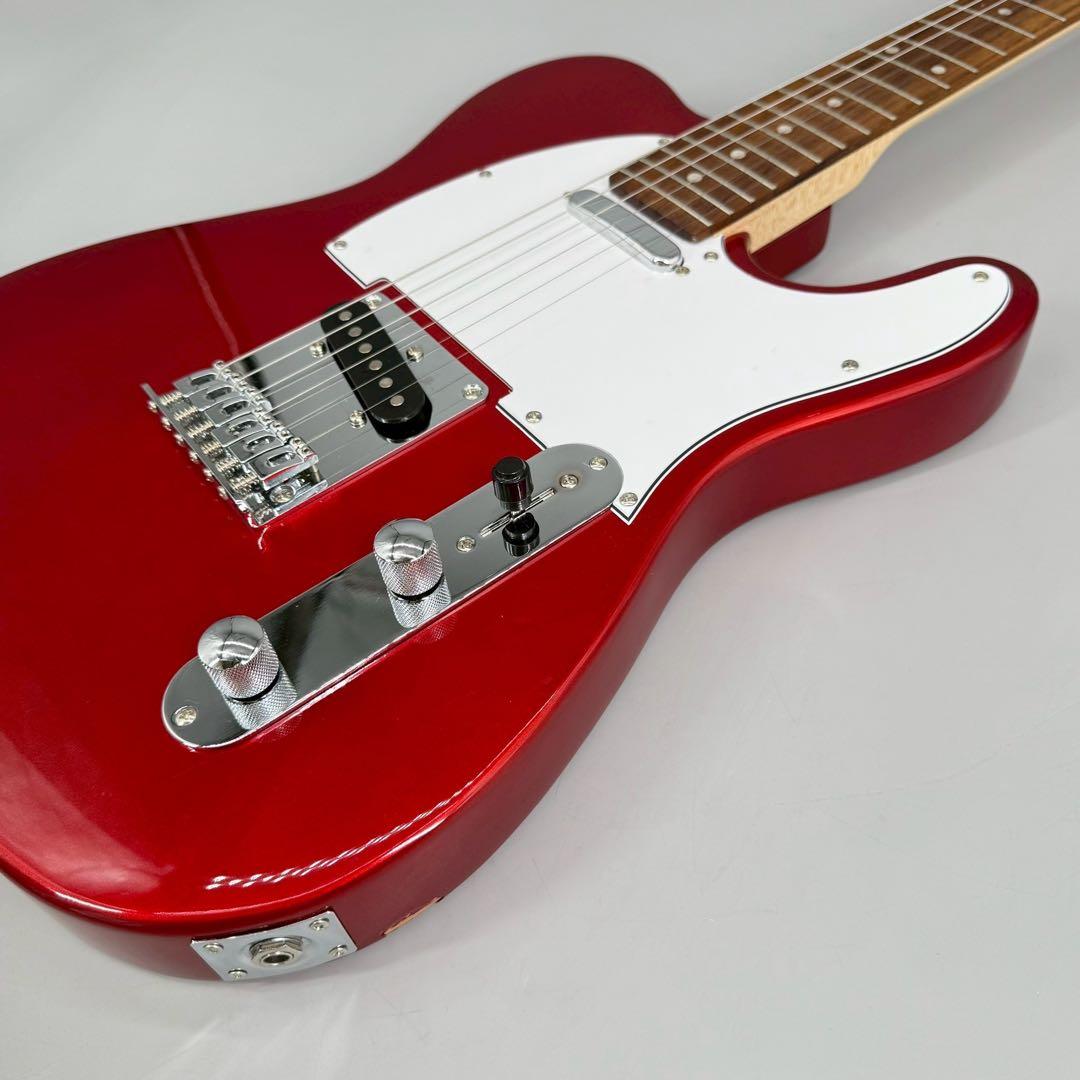 テレキャスター　fender ヘッド　メーカー不明　レッド