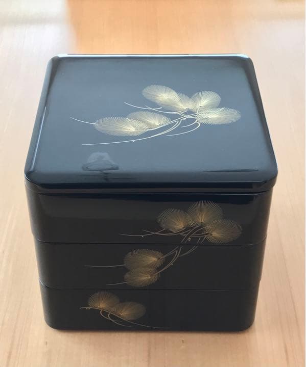 輪島塗　三段重