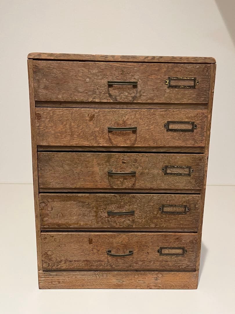 小引出し　古道具　5杯　レトロ　アンティーク