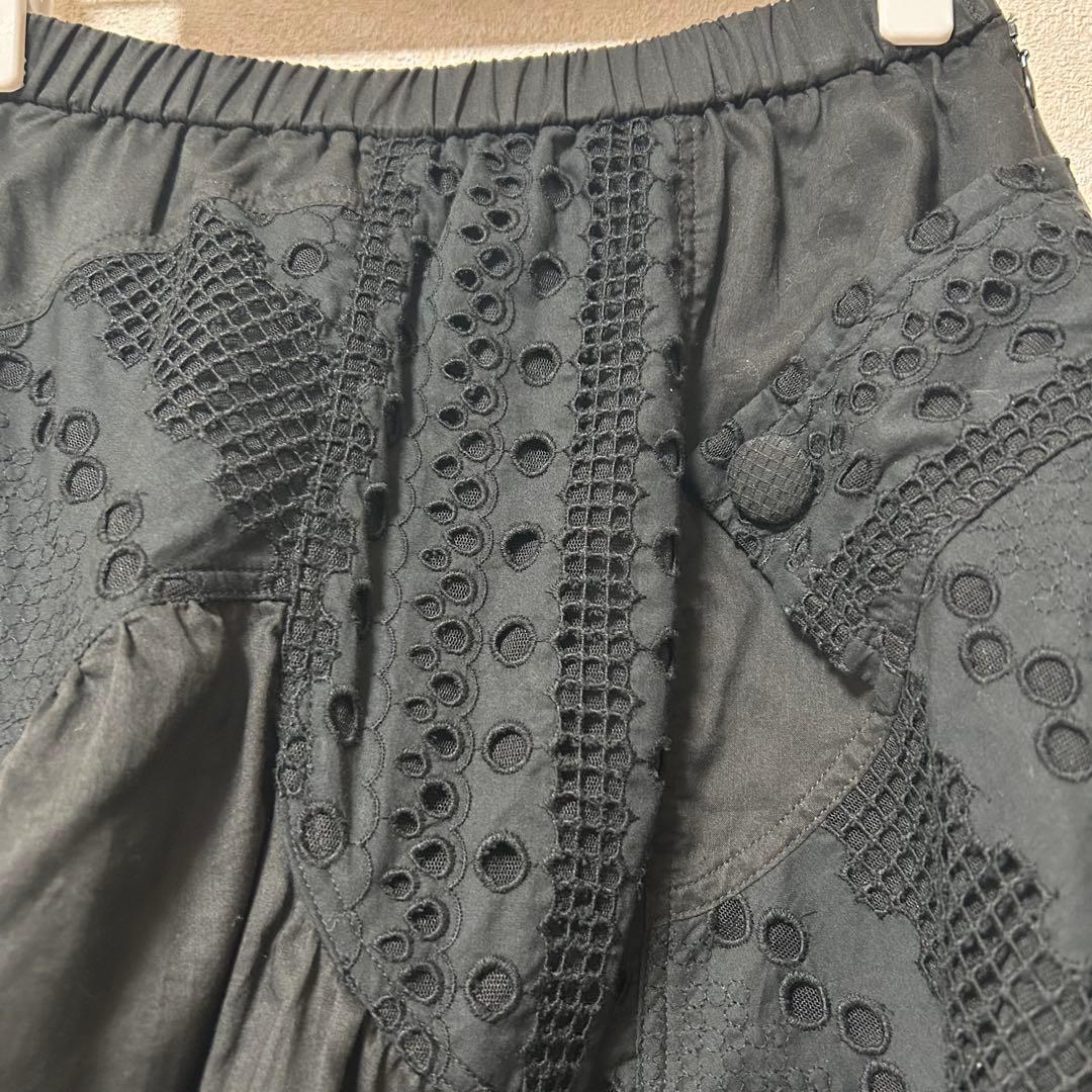 エイココンドウ　デザインスカート　Ｌ　アシンメトリー　バルーン 未使用【Ｅ2】