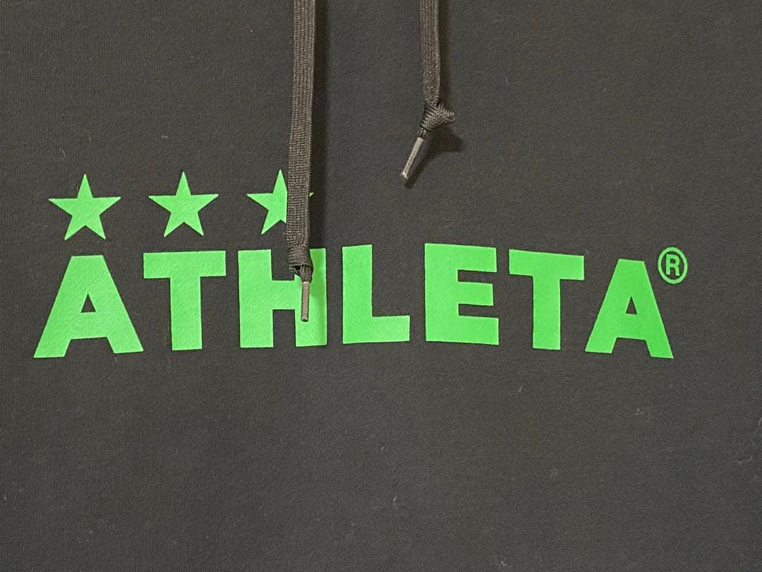 東京ヴェルディ×ATHLETA アスレタスウェットパーカー Lサイズ ブラック