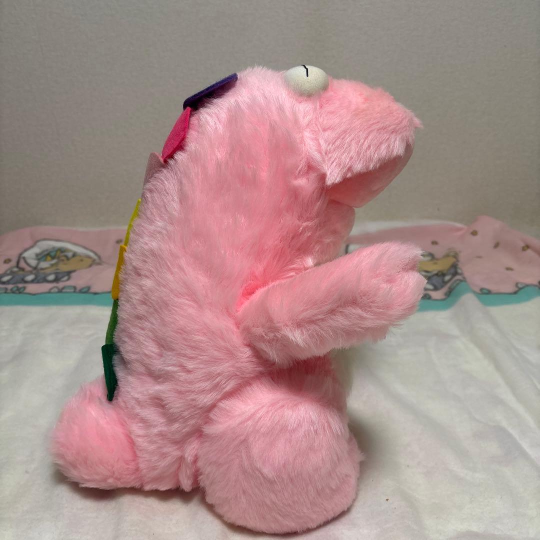 昭和レトロ バンダイ プチ.アムール ごきげんザウルス 大サイズ 紙タグつき