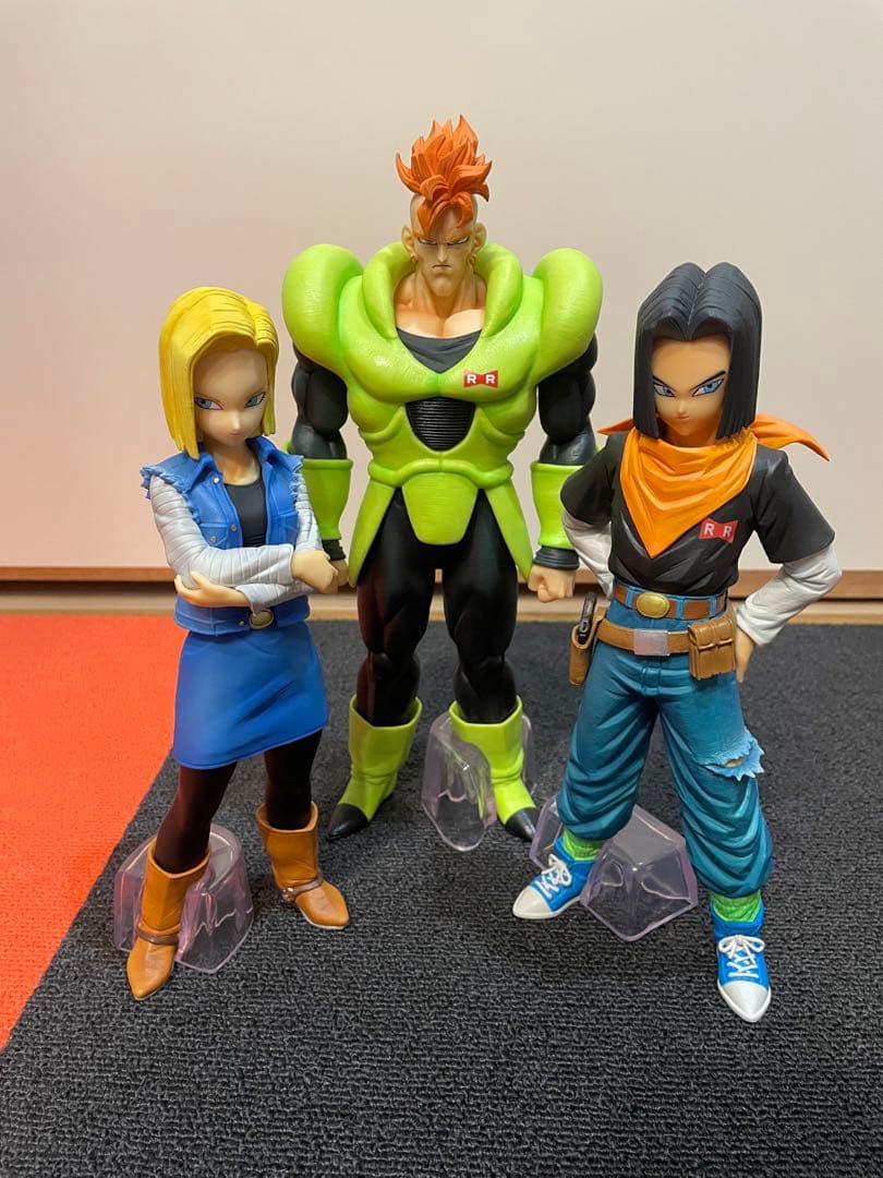 ドラゴンボール 一番くじ　人造人間フィギュア3体セット