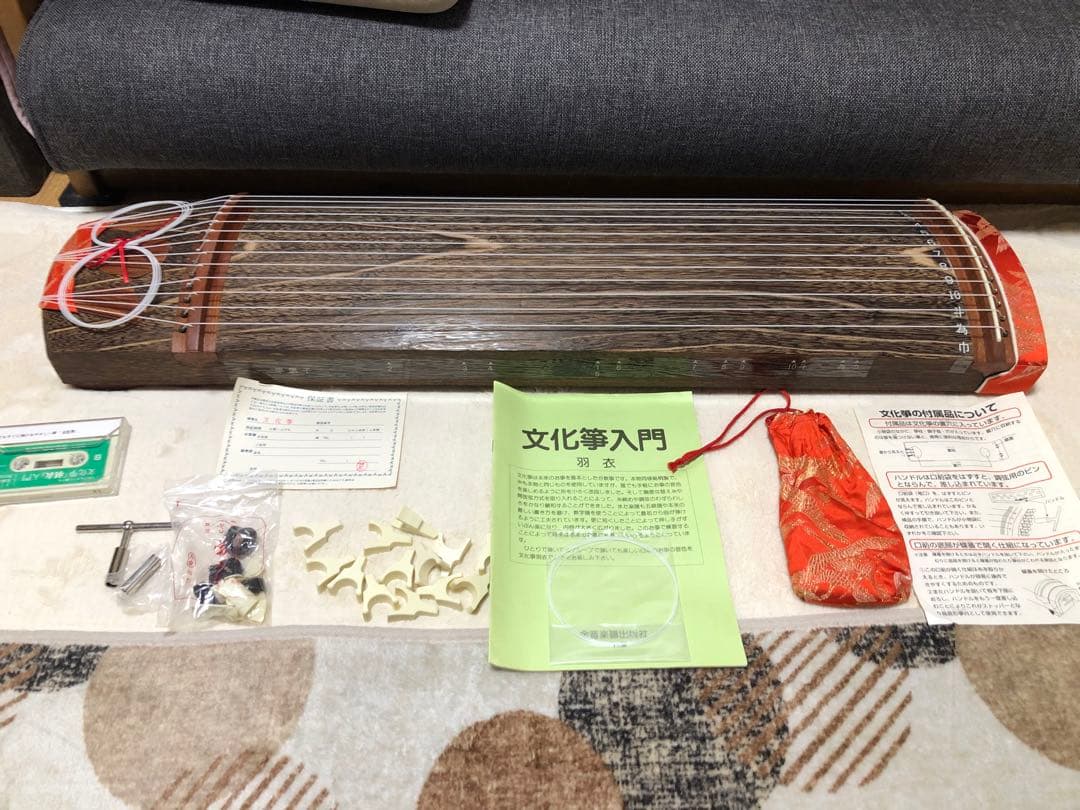 ゼンオン 文化琴 ケース付き