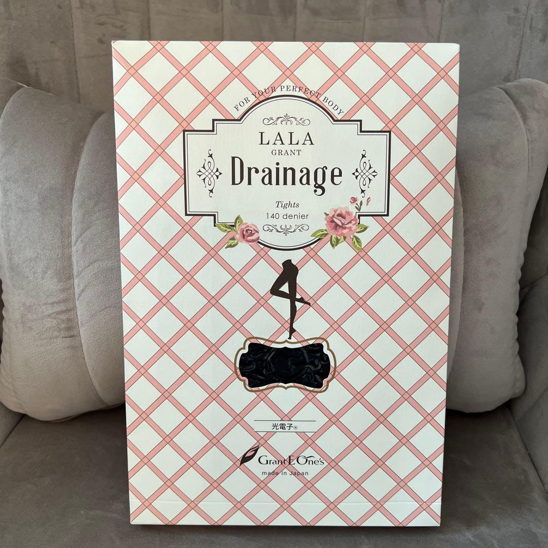 ララグラント ドレナージュタイツ・ハイウェストLL(ブラック)