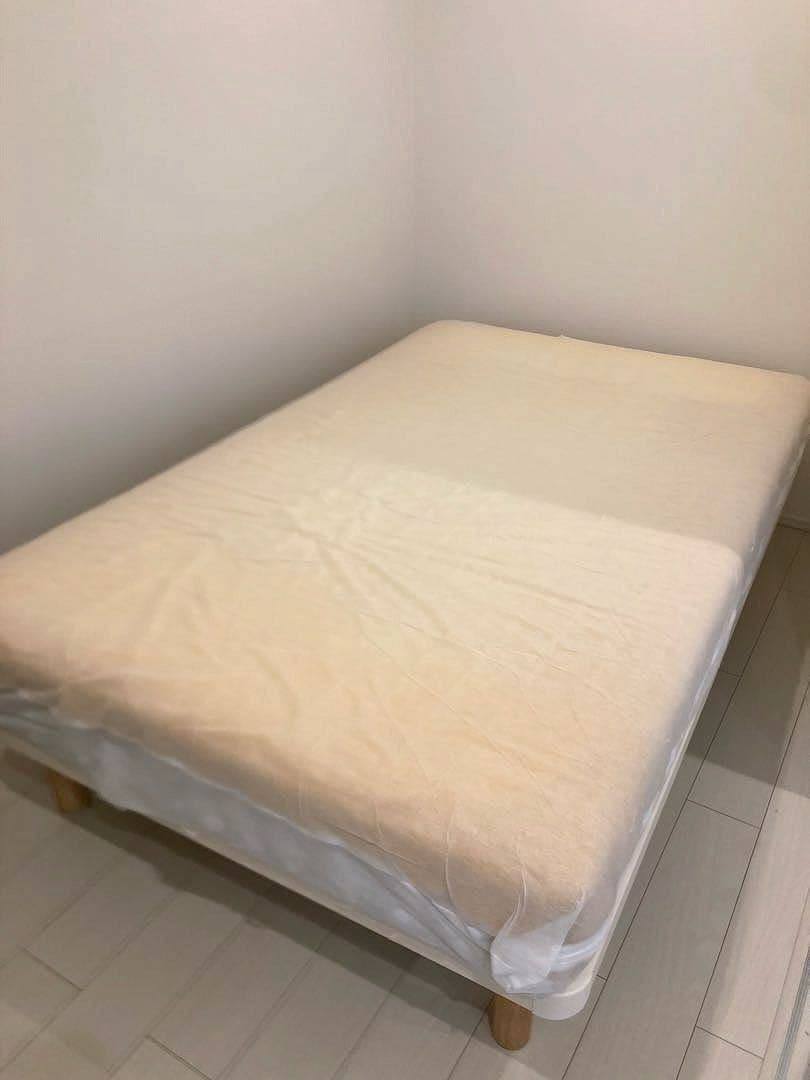 無印良品 セミダブル 脚付きマットレス ポケットコイル 美品 送料込