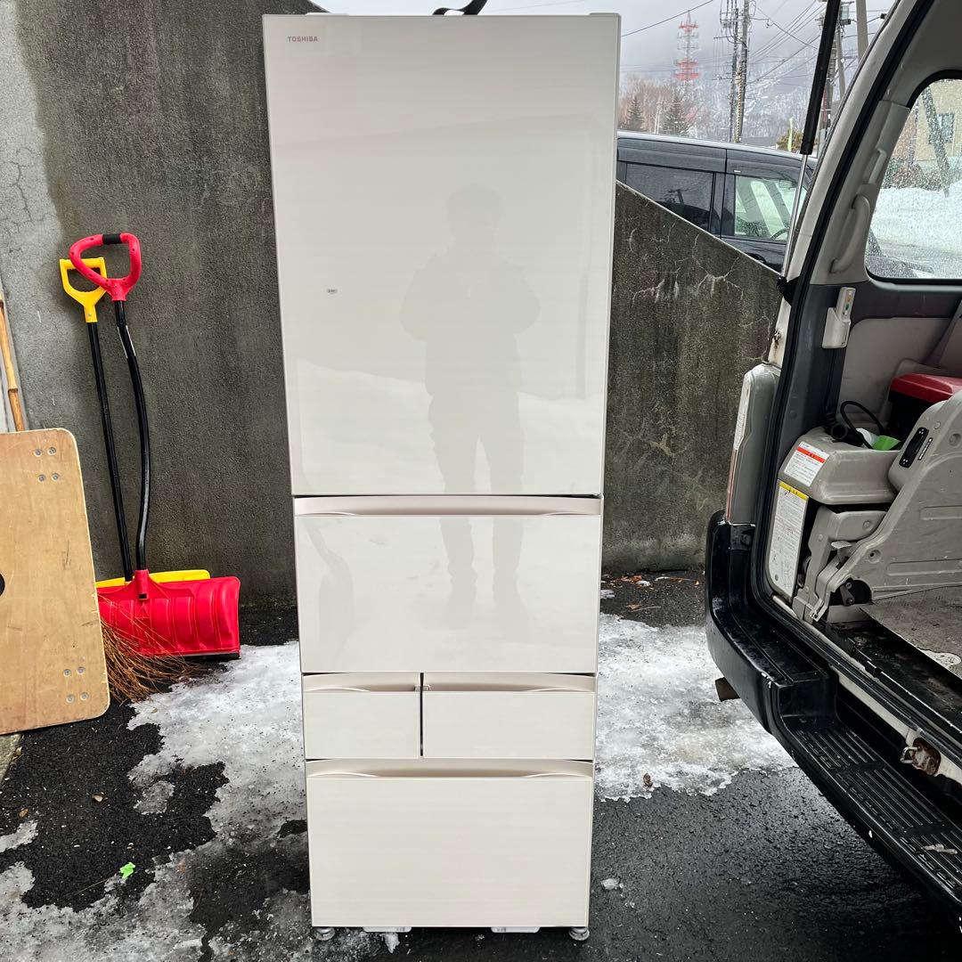 冷蔵庫・冷凍庫 Toshiba VEGETA GR-R470GW