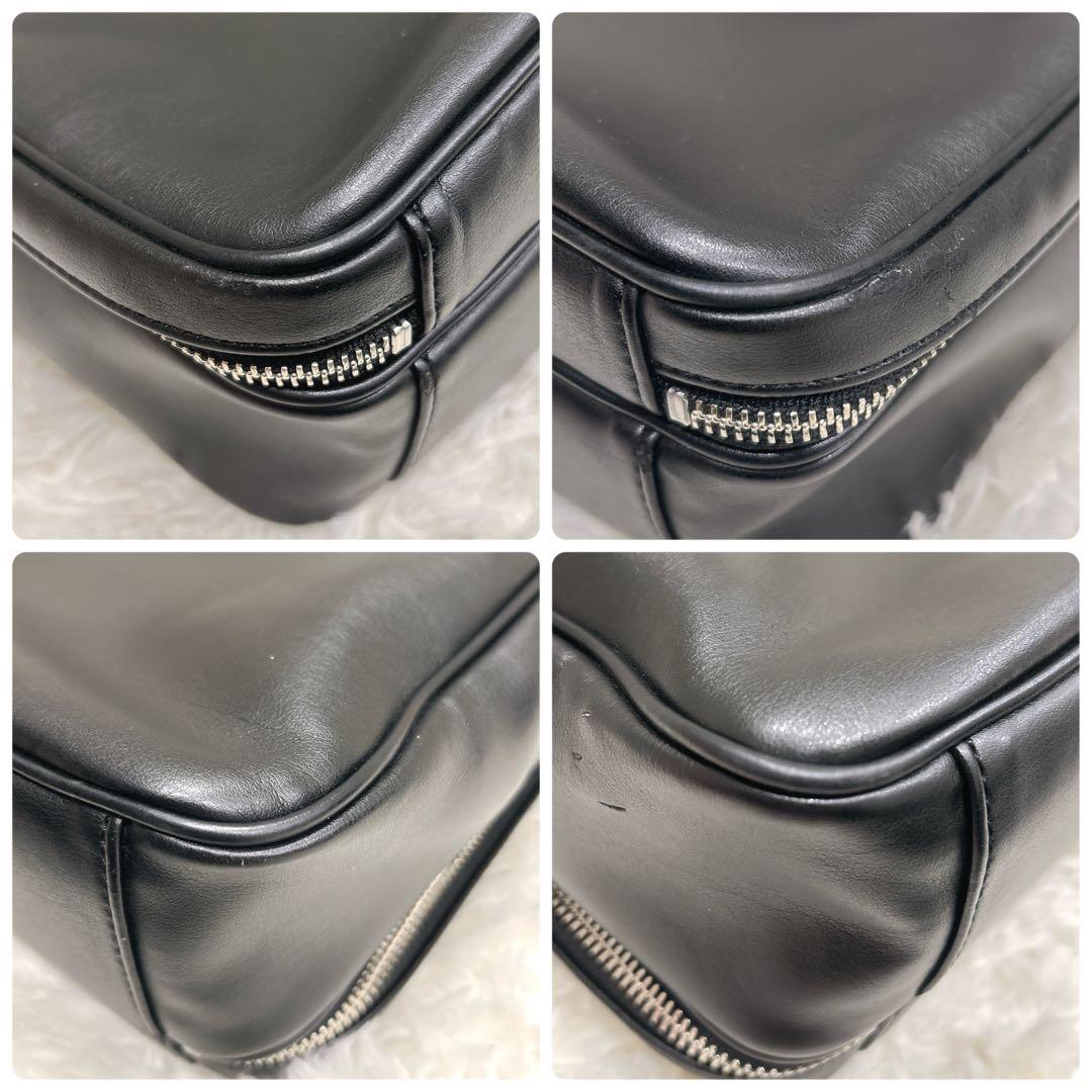 ポールスミス ビジネスバッグ ブリーフケース レザーブラック 2WAYショルダー