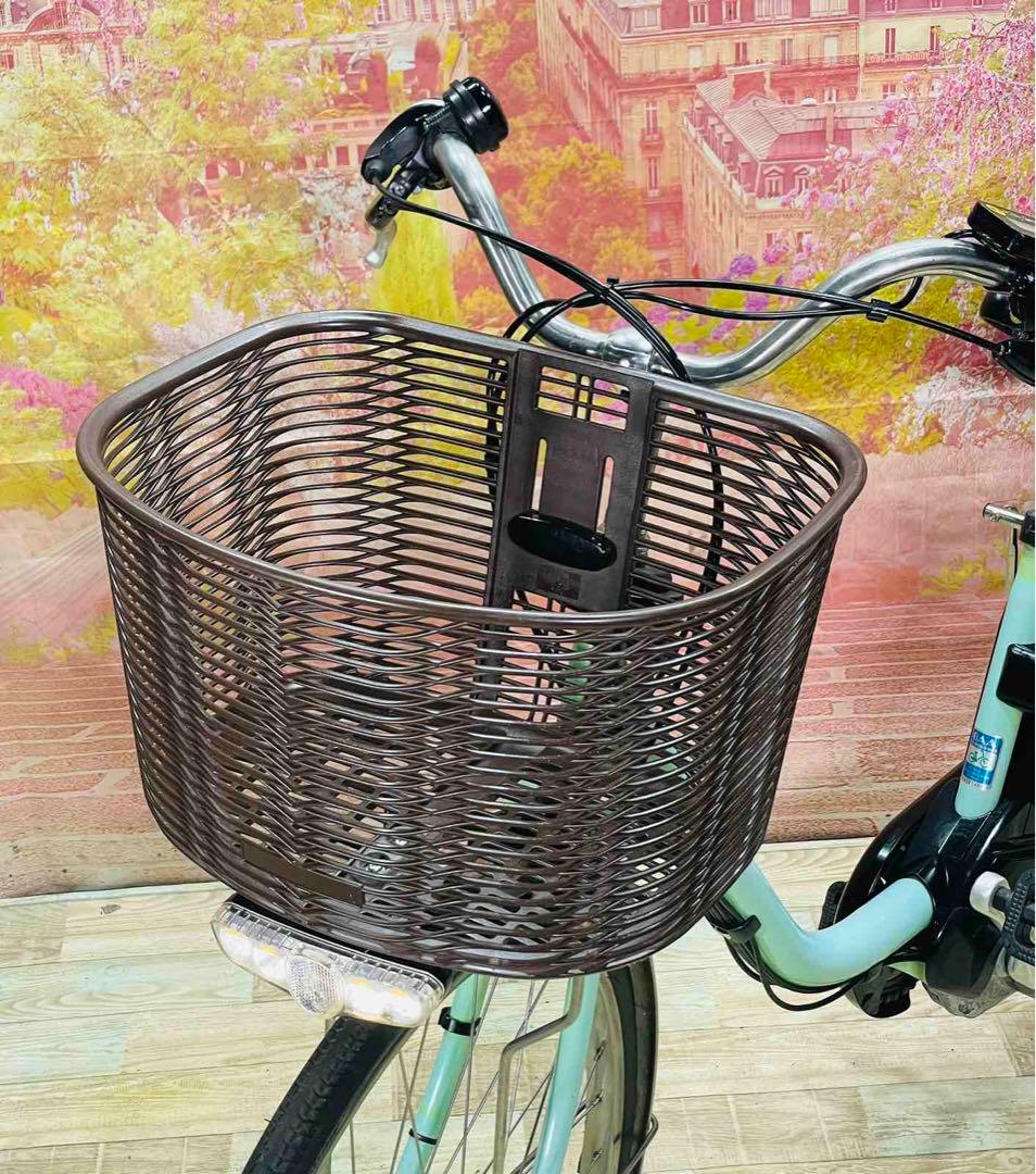 K2908 電動自転車パナソニック ママチャリ 26インチ 8Ah 送料無料
