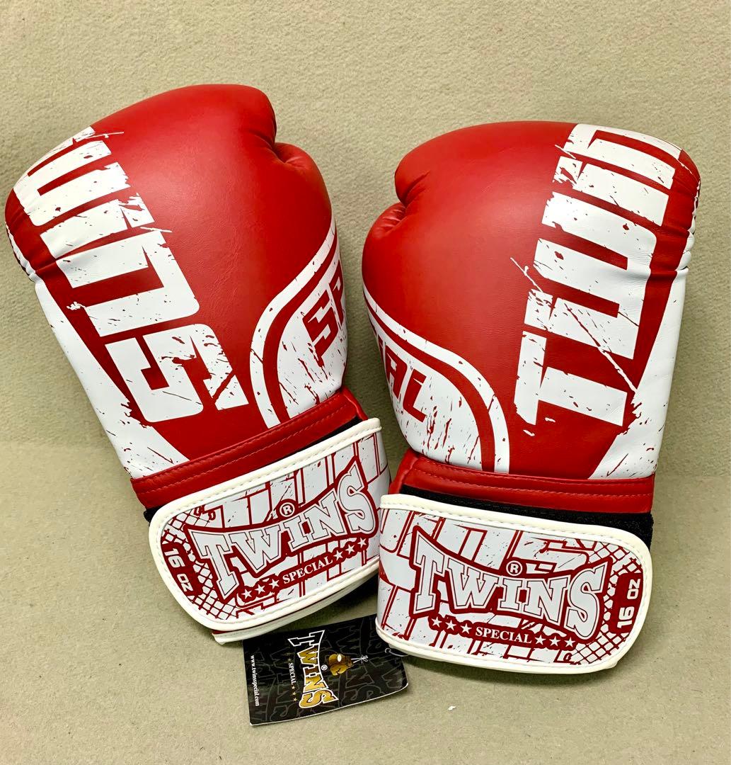16OZ 未使用 twins スパーリング グローブ キックボクシング ムエタイ