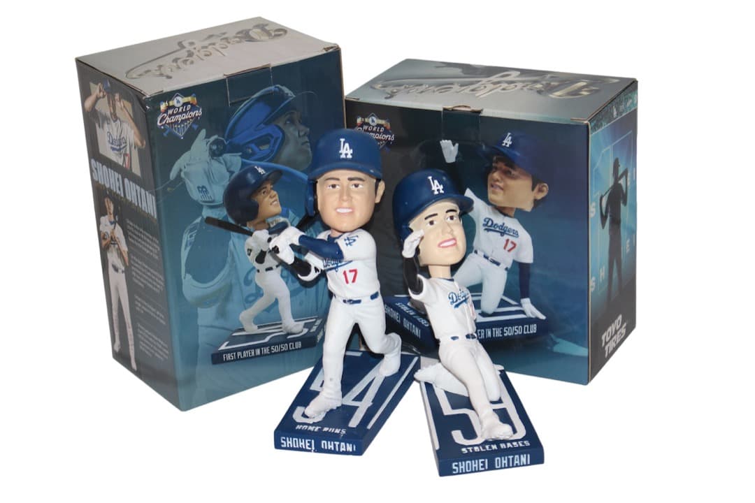 大谷翔平 選手 50/50 クラブ　ボブルヘッド セット　ホームラン/盗塁