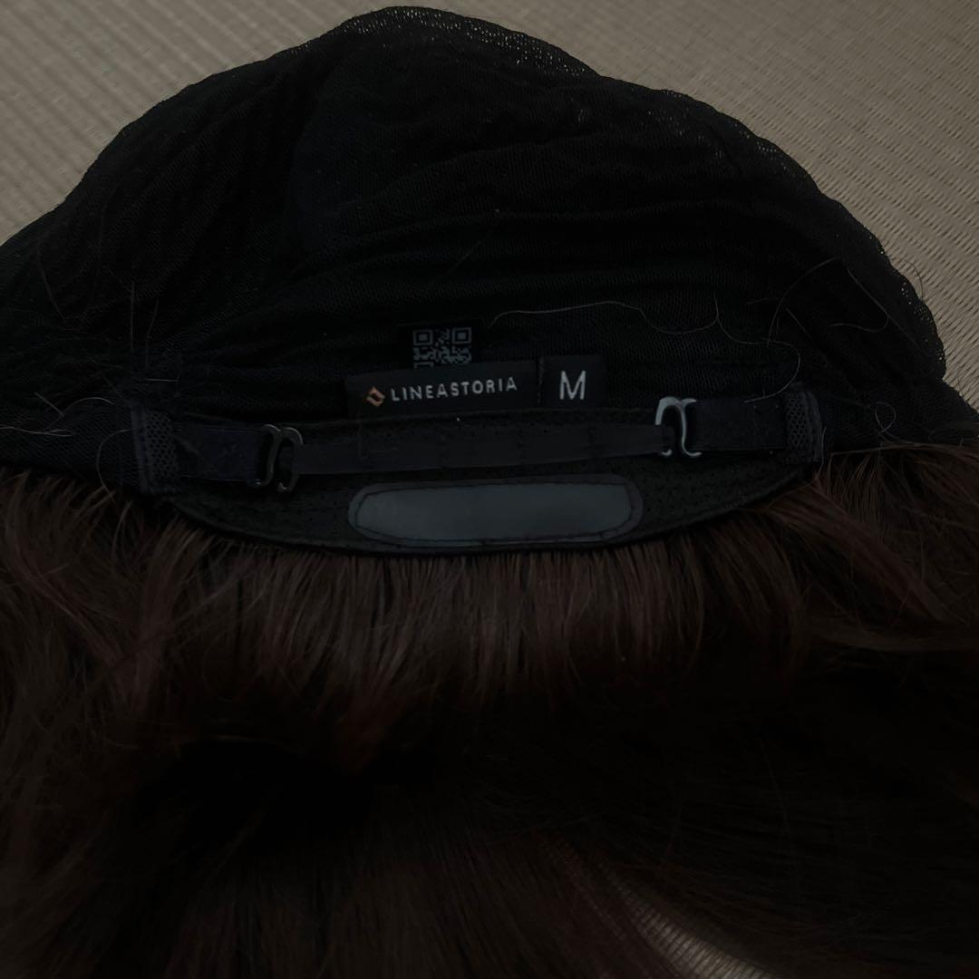 リネアストリア　天使シリーズ　人毛MIX「約束のショート」М　チョコブラウン