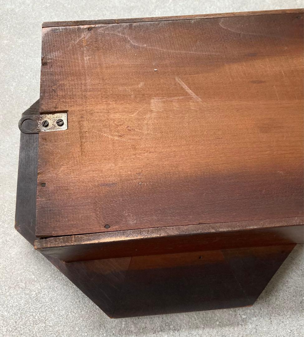 SEIKOSHA 精工舎 掛時計　アンティーク　かわいい　八角形　整備済　金縁