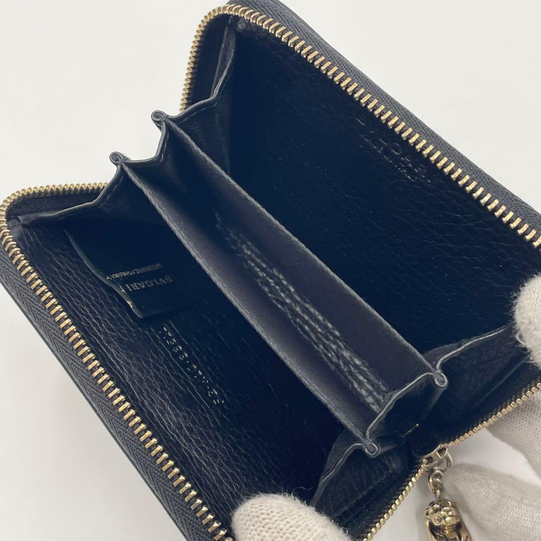 【極上•美品】ブルガリ レオーニ コンパクトウォレット ケース パスケース