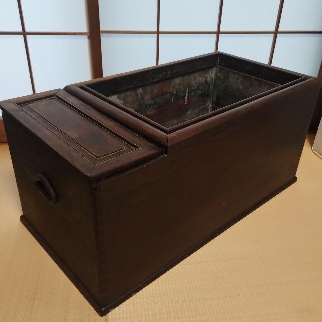 関東火鉢　レトロ　骨董品　レア　※直接取引希望　※発送たのメル便　+3400円