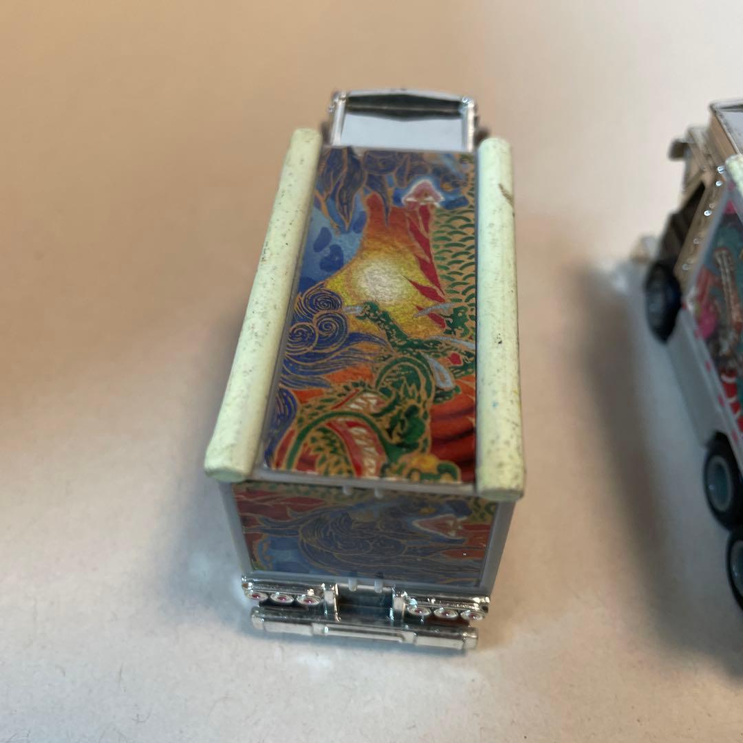 2319.プルバックで走るデコトラミニカー6台まとめ売り