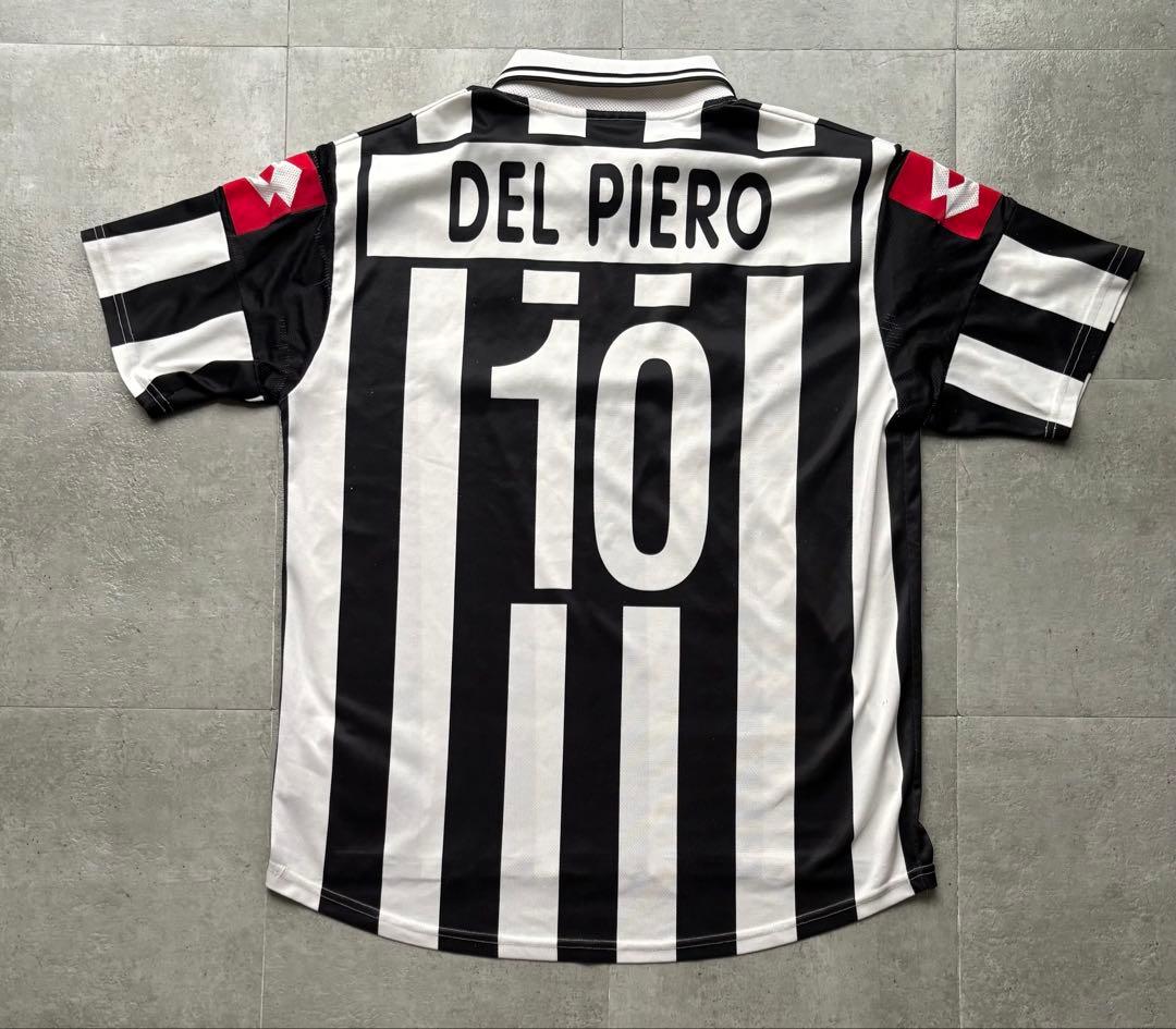 01-02 デルピエロ　ユベントス　Lotto ユニフォーム　正規品