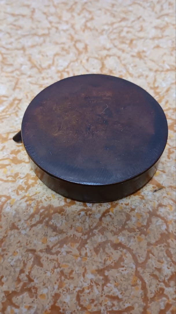 時代物　銅製　古銅　古代　七宝　水滴　箱付