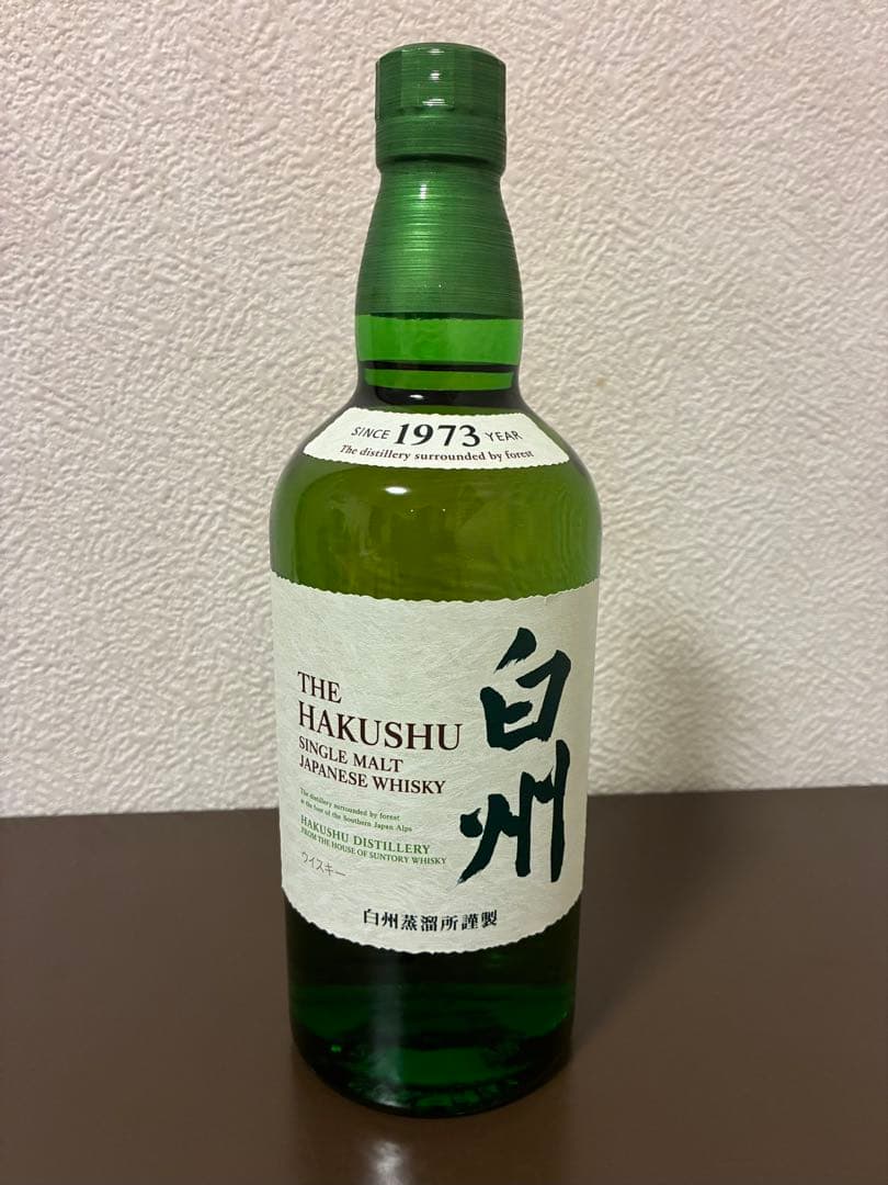 【未開封】白州 シングルモルトウイスキー 1973年