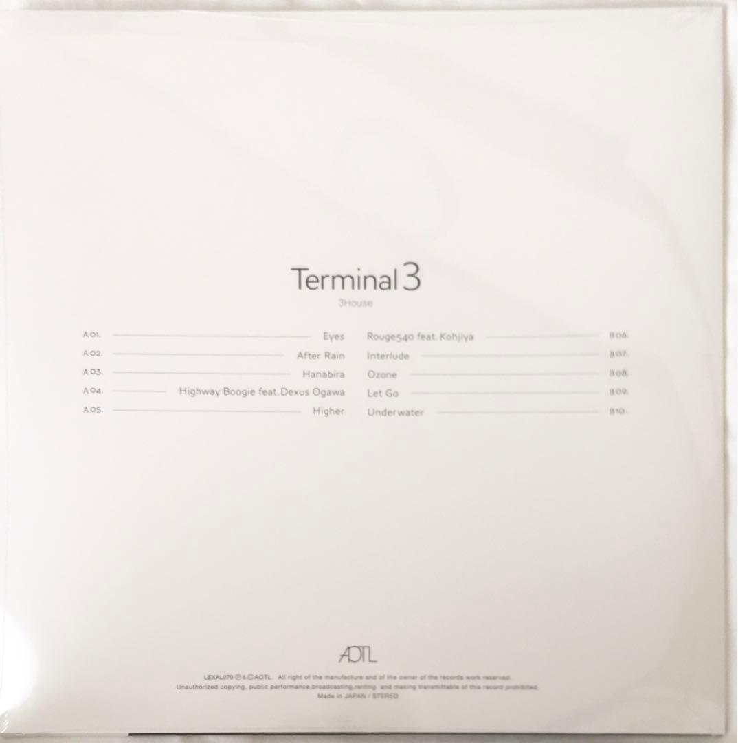 3House \"Terminal 3\" (Vinyl LP) 2枚セットレコード