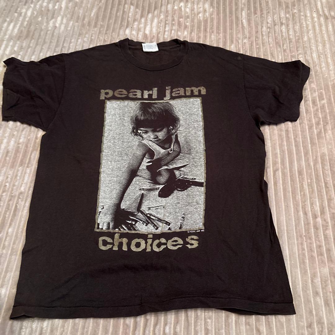 90s Pearl Jam “Choices” Tシャツ Hanes USA製