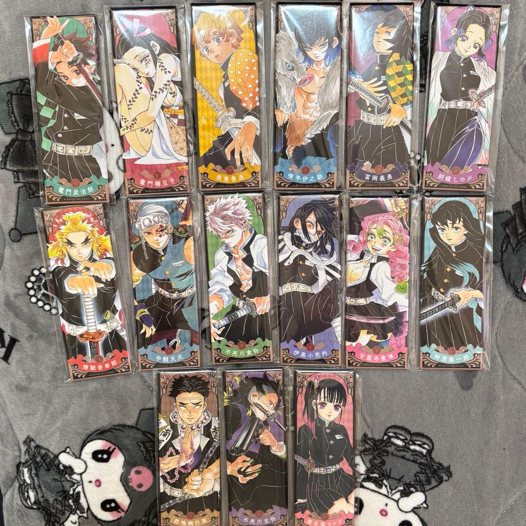 鬼滅の刃 絵札缶バッジ コンプ 全15種