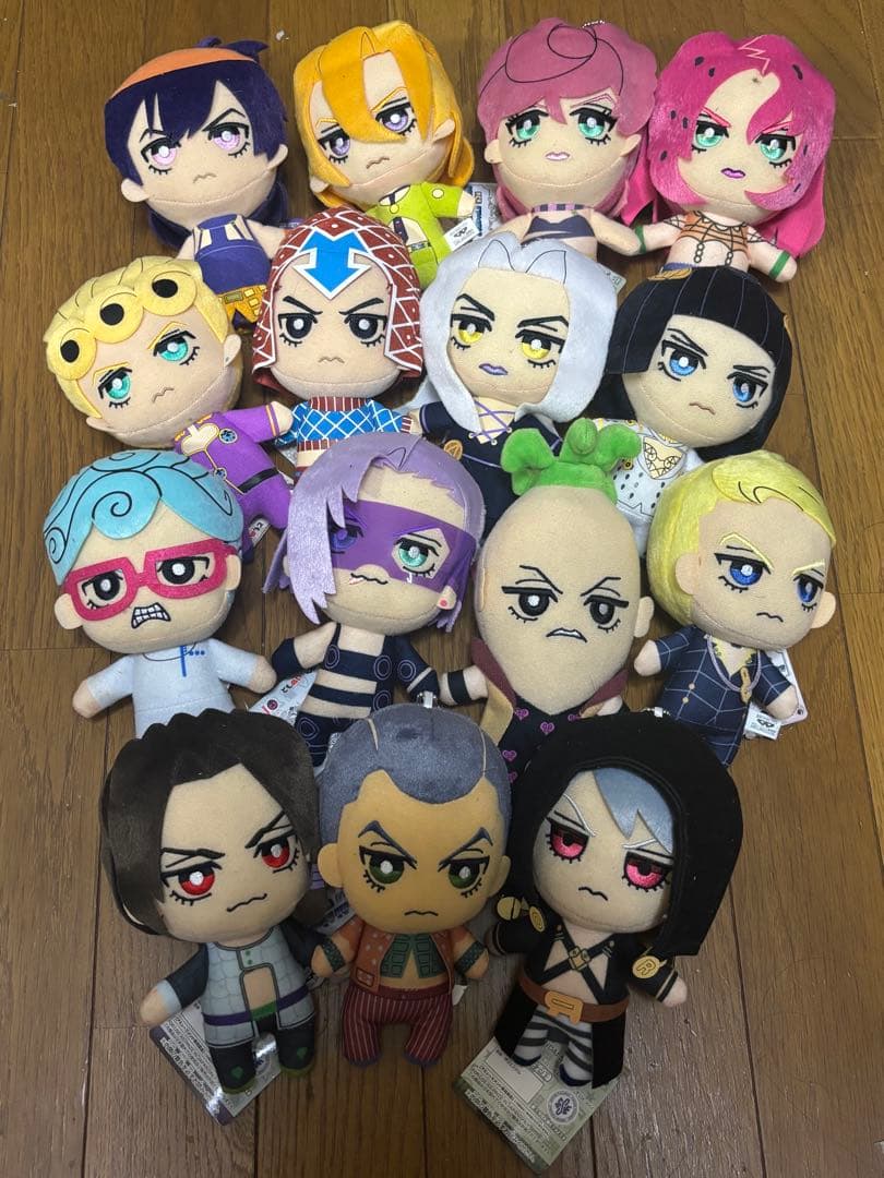 ジョジョの奇妙な冒険 第5部 黄金の風 ともぬい 15点セット