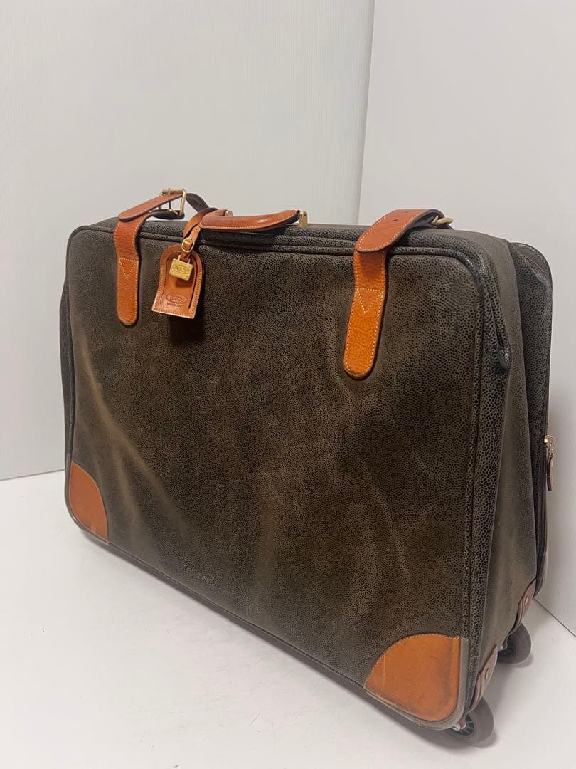希少　BRICS ブリックス レザーキャリーケース スーツケース　オールド