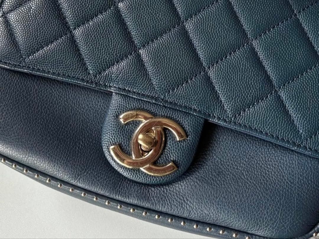 1/17までお値下げ⭐︎美品⭐︎シャネル キャビアスキン チェーンショルダー