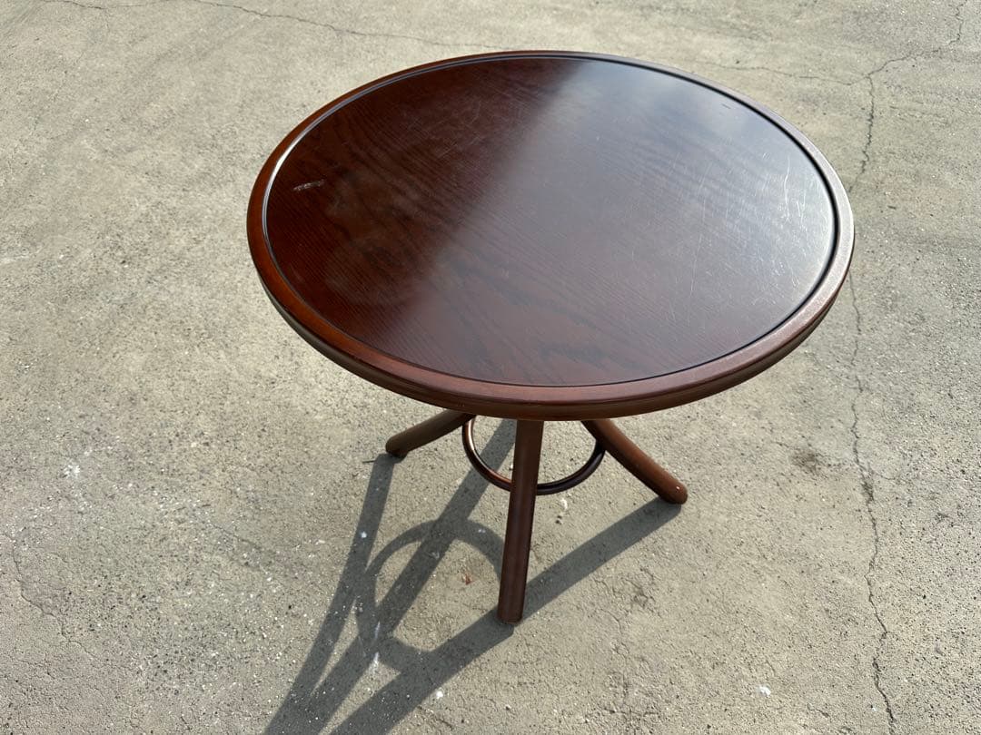 大塚家具 秋田木工 ダイニングテーブル（丸）「T-130」 ナラ材／ブナ