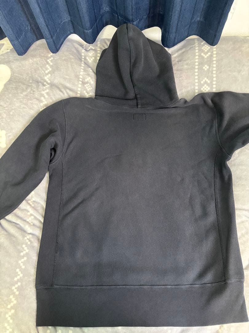 STÜSSY SPORT パーカー 黒 Championロゴ付き